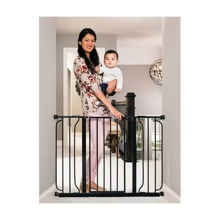 Regalo Easy Step 49-Inch Extra Wide Baby Gate, Includes 4-Inch and 12-Inch Ex...