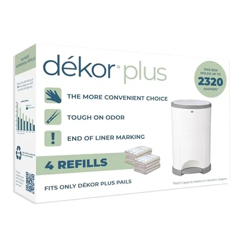 Dekor Plus Diaper Pail Refills Refill