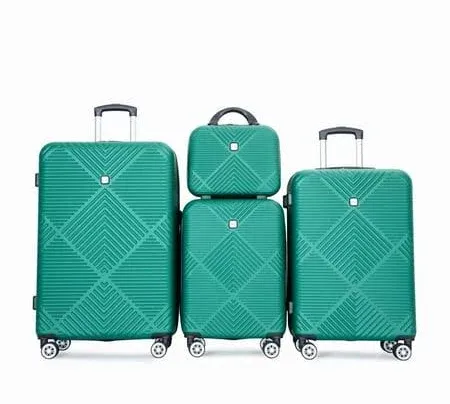 Luggage Luggage Set ABS Lightweight Suitcase Spinner Wheels