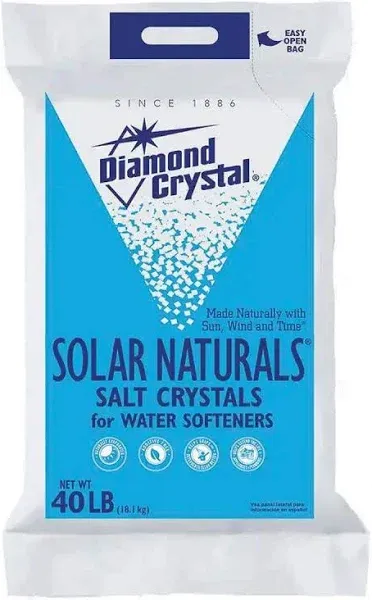 Diamond Crystal Solar Naturals Water Softener Salt