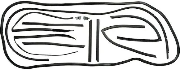 APA/URO Parts 25FX56R Body Seal Kit Fits 1973-1980 Mercedes 450SL