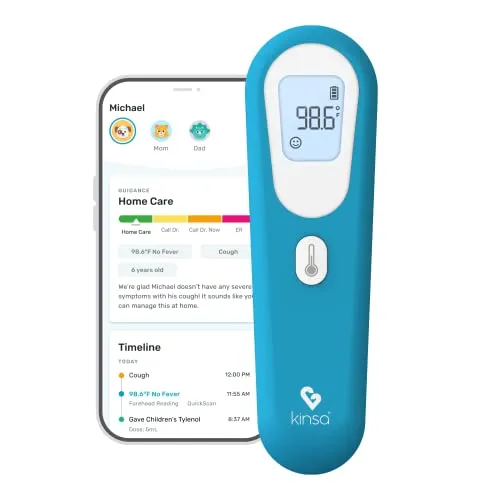 Kinsa QuickScan Non-Contact Smart Thermometer