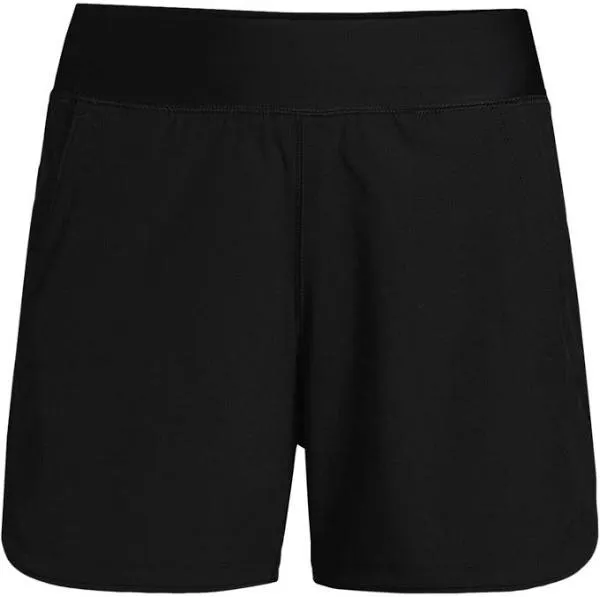 Lands' End Women's 5" Quick Dry Swim Shorts with Panty