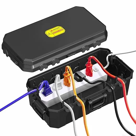 SZAOYU Medium Waterproof electrical Connection Box,Outdoor electrical Box Extension Cord Box