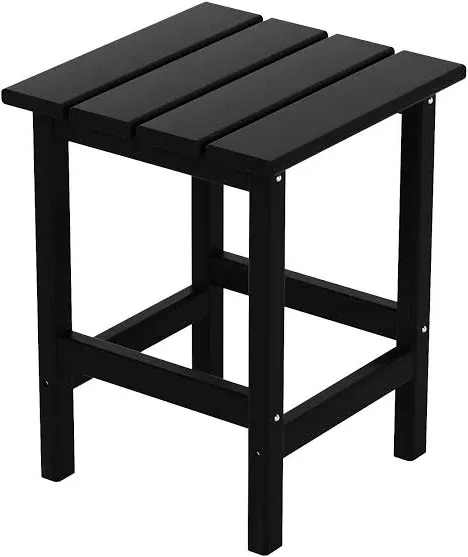 WestinTrends Malibu 14 Square Outdoor Adirondack Side Table