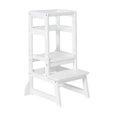 SDADI Mother's Helper Adjustable Height Kids Kitchen Step Stool