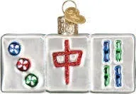 Old World Christmas Mahjong Ornament