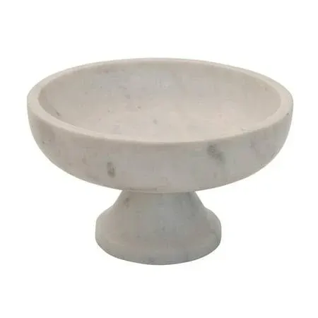 Lulu and Georgia Malani Marble Footed Bowl