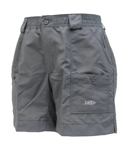 AFTCO M01 Original Men&#039;s Fishing Shorts 7-Pocket Nylon Elastic Waistband Shorts