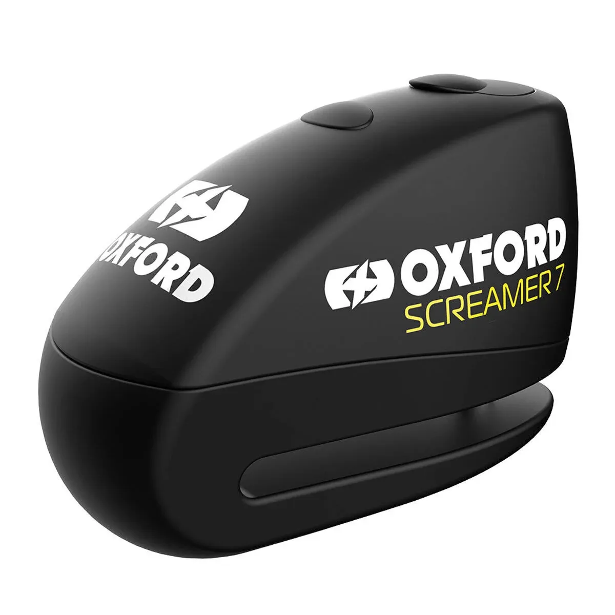 Oxford Screamer 7 Alarm Disc Lock (Black)