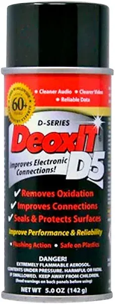 CAIG DeoxIT D5S-6-LMH Contact Cleaner