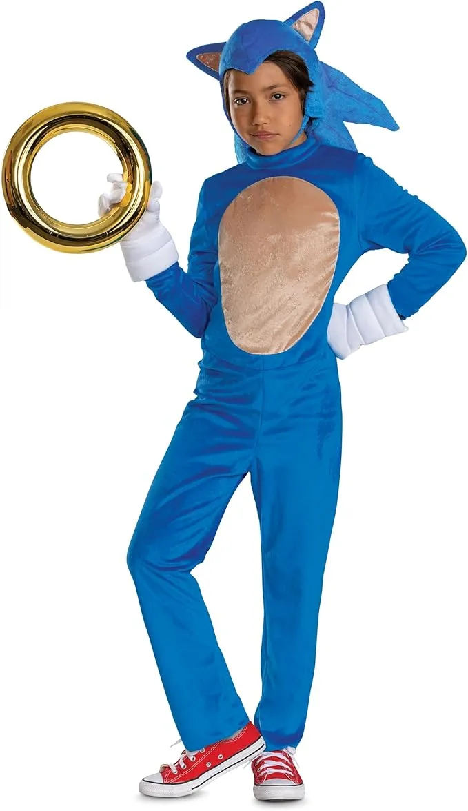 Sonic the Hedgehog 3 Gold Ring Costume Accessory