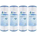 Tier1 Pool & Spa Filter Cartridge 4-pk | Replacement for Dynamic 17-2327, Pleatco PRB25-IN, 817-2500, R173429, Unicel C-4326, and More | 30 Sq ft