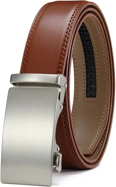 CHAOREN Leather Ratchet Belt Mens