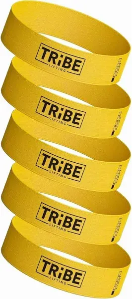 Tribe Lifting Fabric Resistance Bands for Working Out - Booty Bands for Women and Men - Exercise Bands Resistance Bands Set - Workout Bands Resistance