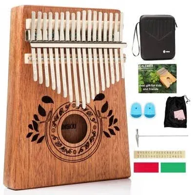 Unokki Kalimba 17 Key Thumb Piano Hard Case