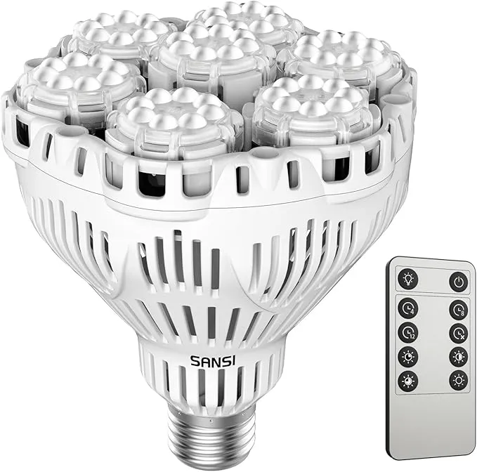 SANSI Dimmable Grow Light Bulb