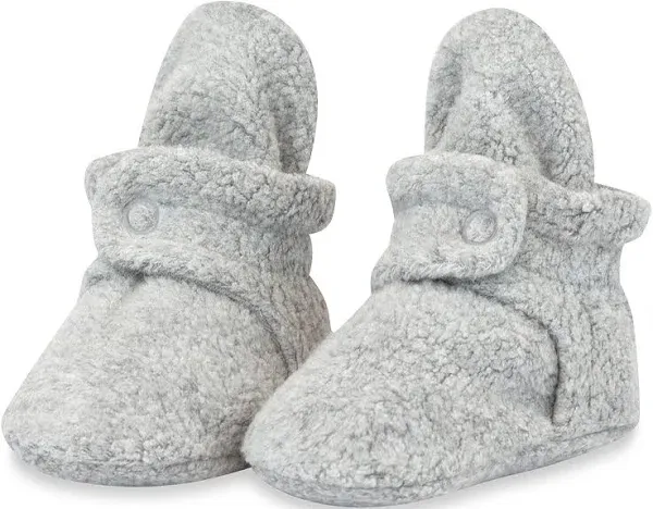 Zutano Unisex Fleece Baby Booties, Warm Infant Slippers, Lost Sock Solution