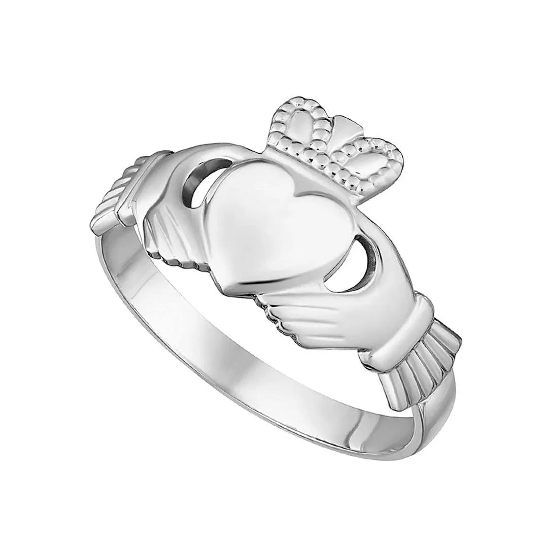 Sterling Silver Claddagh Ring 5