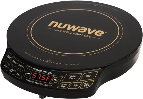 Nuwave Pic Gold Portable Precision Induction Cooktop Model 30211 BR New