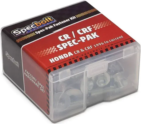 HONDA SPEC-PAK Bolt Kit CR60 CR80 CR85 CR125 CR250 CRF250 CRF450 CR500 SPECBOLT