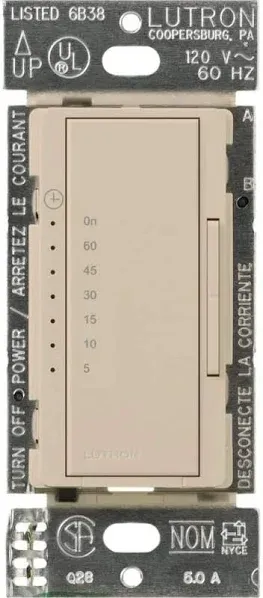 Lutron Maestro Countdown Timer