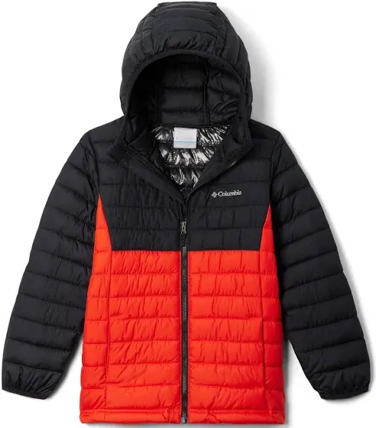 Columbia Boys' Toddler Powder Lite II Hooded Jacket