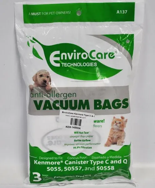 Kenmore Canister Vacuum Cleaner Bags