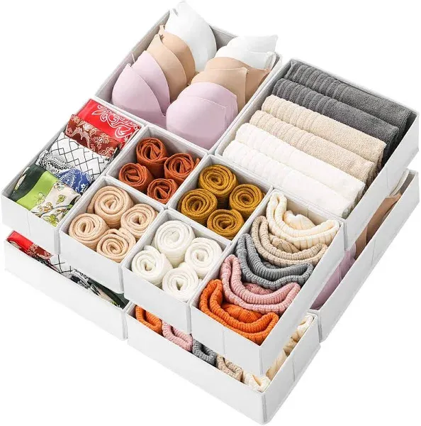 Stero 12 Pack Drawer Organizers