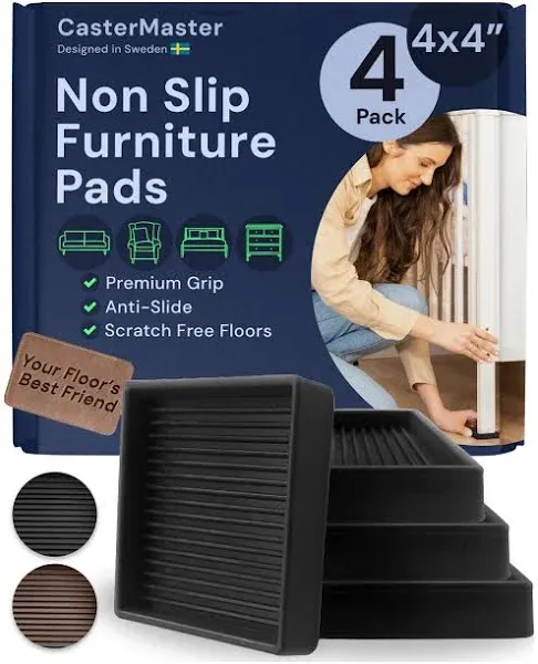 CasterMaster Non Slip Furniture Pads