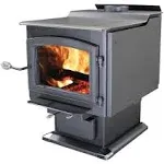 Ashley 3,200 Sq. ft. Large Pedestal Wood Stove - AW3200E-P