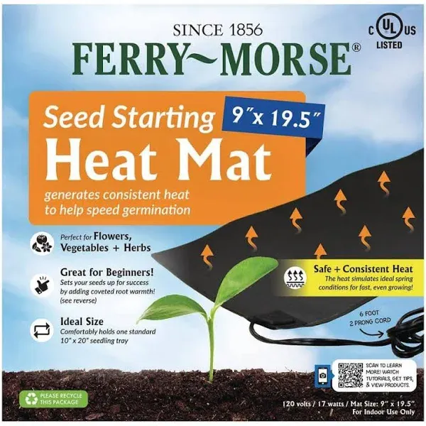 Ferry Morse Heat Mat for Seed Starting - KHEATMAT | Blain's Farm & Fleet