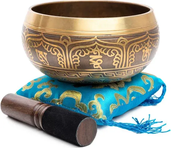 Himalayan Bazaar Tibetan Singing Bowl Set