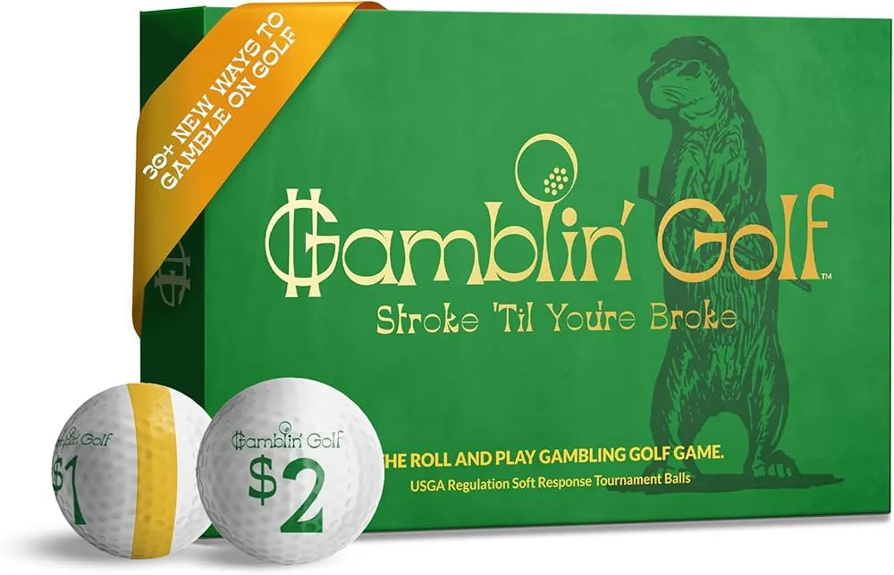 Gamblin' Golf Roll and Play Gambling Golf Game Take Your Friends Bankroll