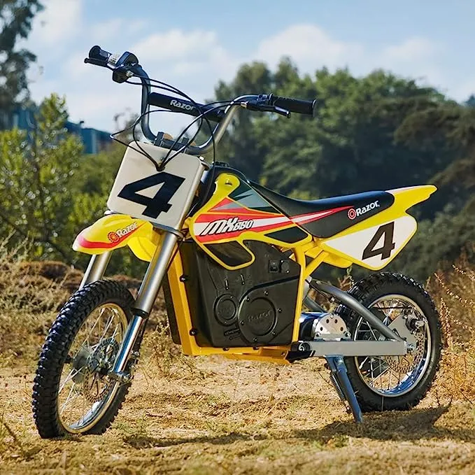 Razor MX650 Dirt Rocket Electric Bike, Yellow