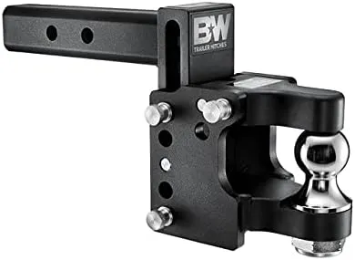 Pintle Tow & Stow - Fits 2" Receiver, 2" Ball, 8.5" Drop - TS10055