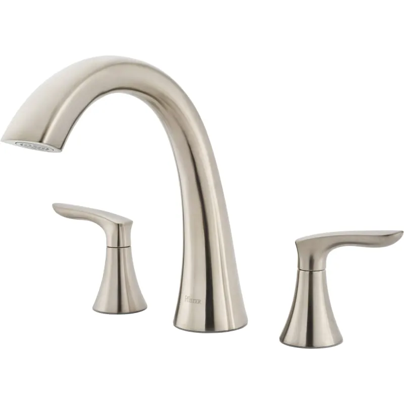 Pfister RT6-5WRK Weller Roman Tub Faucet Trim Brushed Nickel