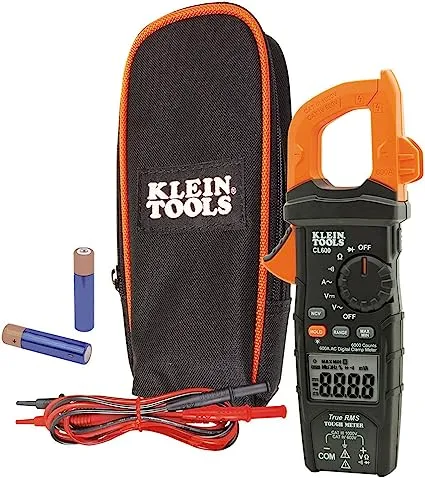 Klein Tools CL600 Digital Clamp Meter AC Auto-Ranging