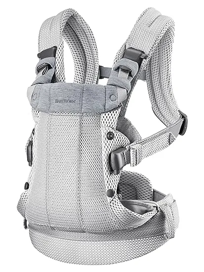 BabyBjörn Baby Carrier Harmony, 3D mesh, Silver