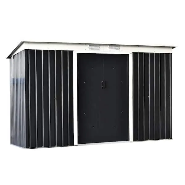 Outsunny 9' x 4' Outdoor Storage Shed