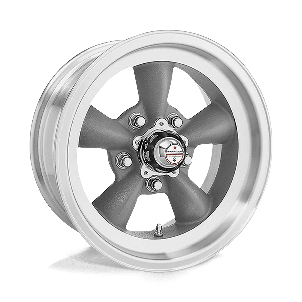 15x7 5x114.3mm|5x4.5 inch American Racing VN105D Torq-Thrust D Gray Wheels