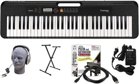 Casio CT-S200BK 61-Key Premium Keyboard Package