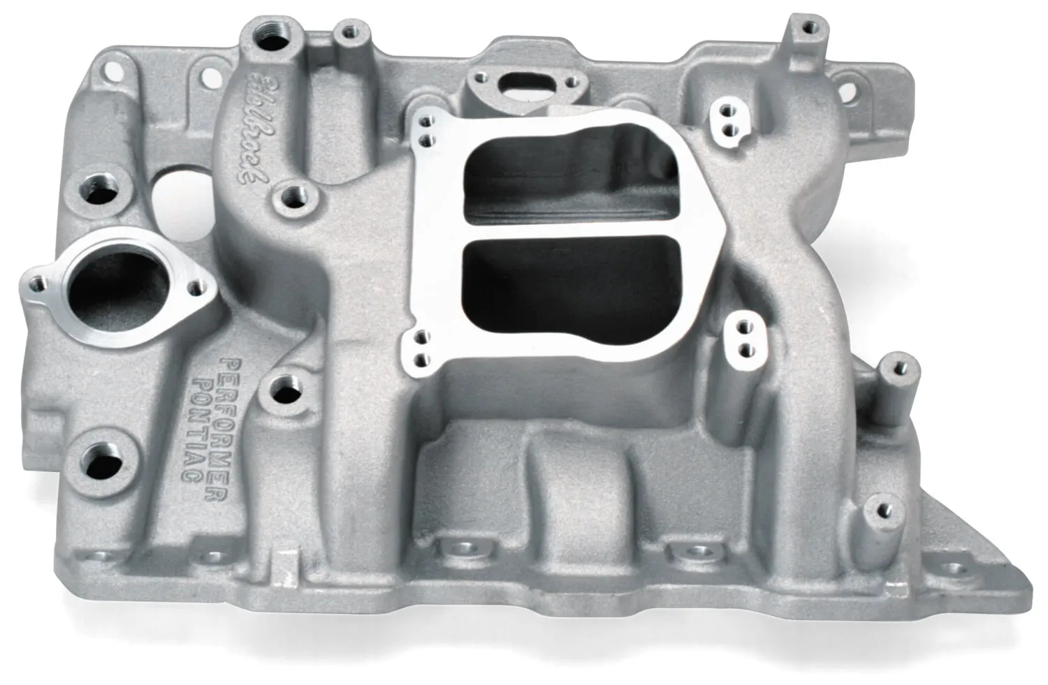 Edelbrock 2156 Performer Pontiac Intake Manifold for 1965-79 Pontiac 326-455 V8