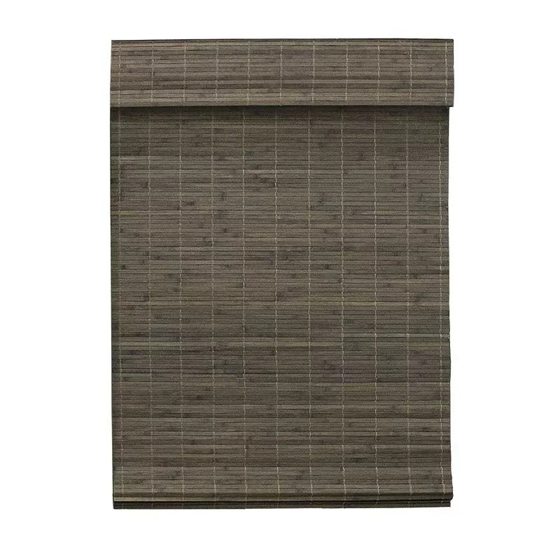 Radiance Dockside Cordless Roman Shade, Brown, 34X64