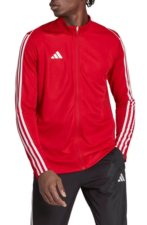 Tiro 23 Slim Fit Reflective Zip-Front Three-Stripe Training Jacket