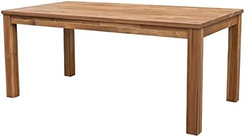 Tiburon 71" Dining Table - Solid Acacia Wood, Easy Assembly