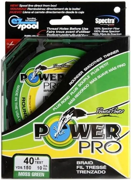 Power Pro Spectra Fiber Braided Fishing Line