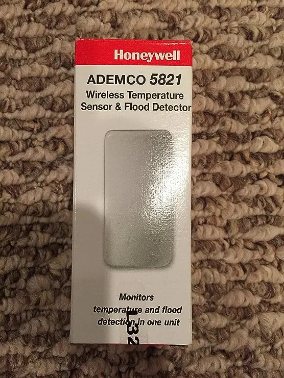 Honeywell 5821 Wireless Temperature Sensor & Flood Detector