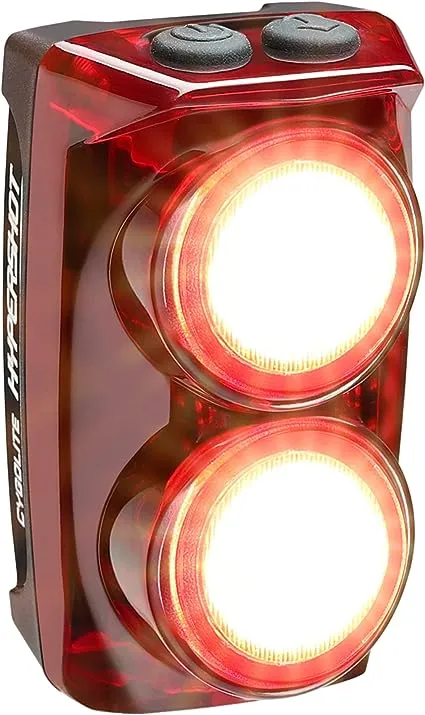 Cygolite Hypershot – 350 Lumen Bike Tail Light– 7 Night & Daytime Modes–User Adjustable Flash Speeds- Compact & Durable–IP64 Water Resistant–Secured Hard Mount–USB Rechargeable–Great for Busy StreetsCygolite Hypershot – 350 Lumen Bike Tail Light– 7 Nig…