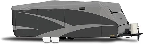 ADCO 52240 Designer Series SFS Aqua Shed Travel Trailer RV Cover - 18'1" - 20' ,Gray